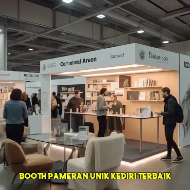 booth pameran unik kediri terbaik